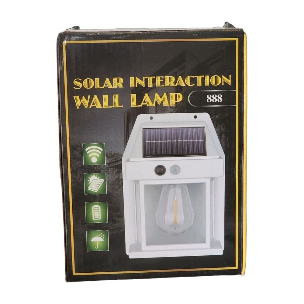 Lampe murale solaire à détection 888