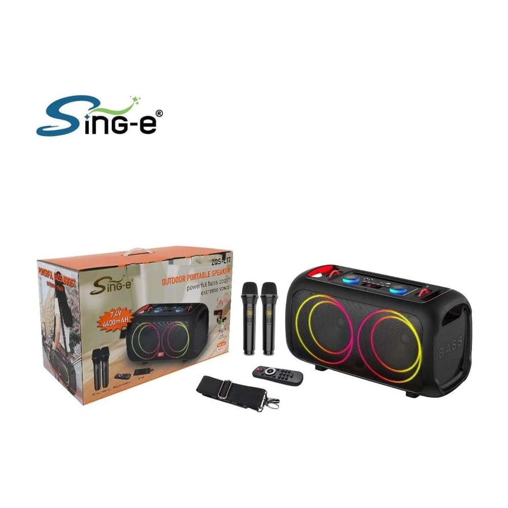 Enceinte Bluetooth SING-E ZQS-L17 40W RGB karaoké