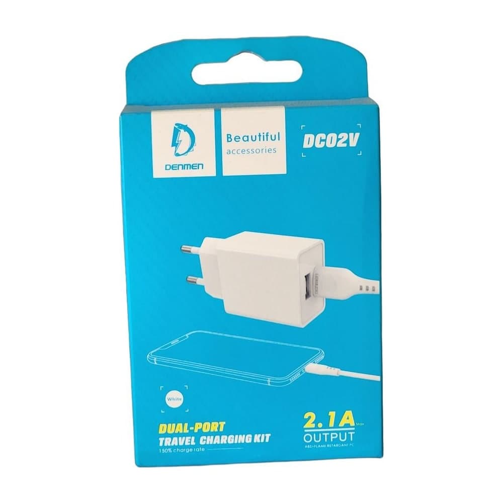 Chargeur DENMEN DC02V Micro-USB 2.1A