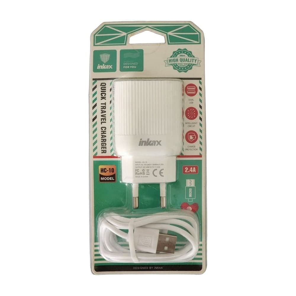 Chargeur INKAX HC-10 Micro-USB 12W