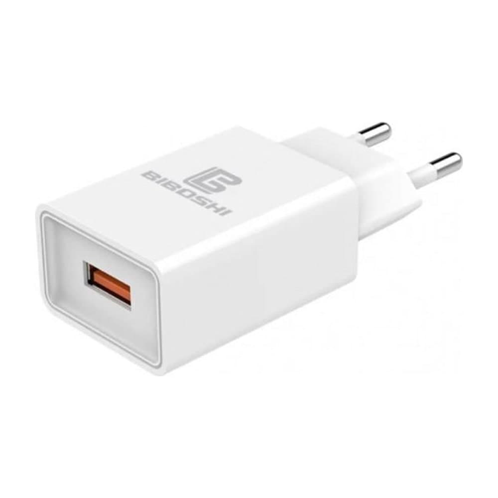 Chargeur BIBOSHI C11 Micro-USB 3.1A blanc
